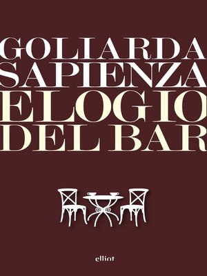 cover image of Elogio del bar